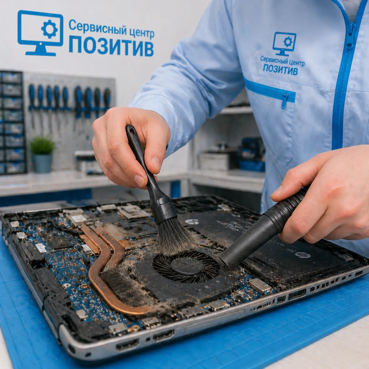 чистка ноутбука HP в Наро-Фоминске