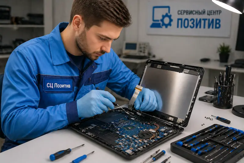 Ремонт шлейфа матрицы ноутбука в Наро-Фоминске