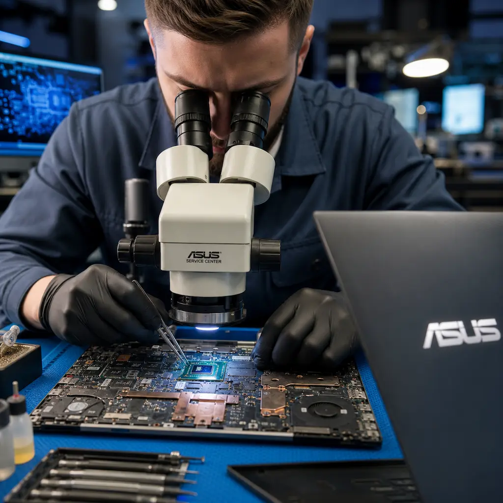 Замена видеокарты ноутбука Asus в Наро-Фоминске