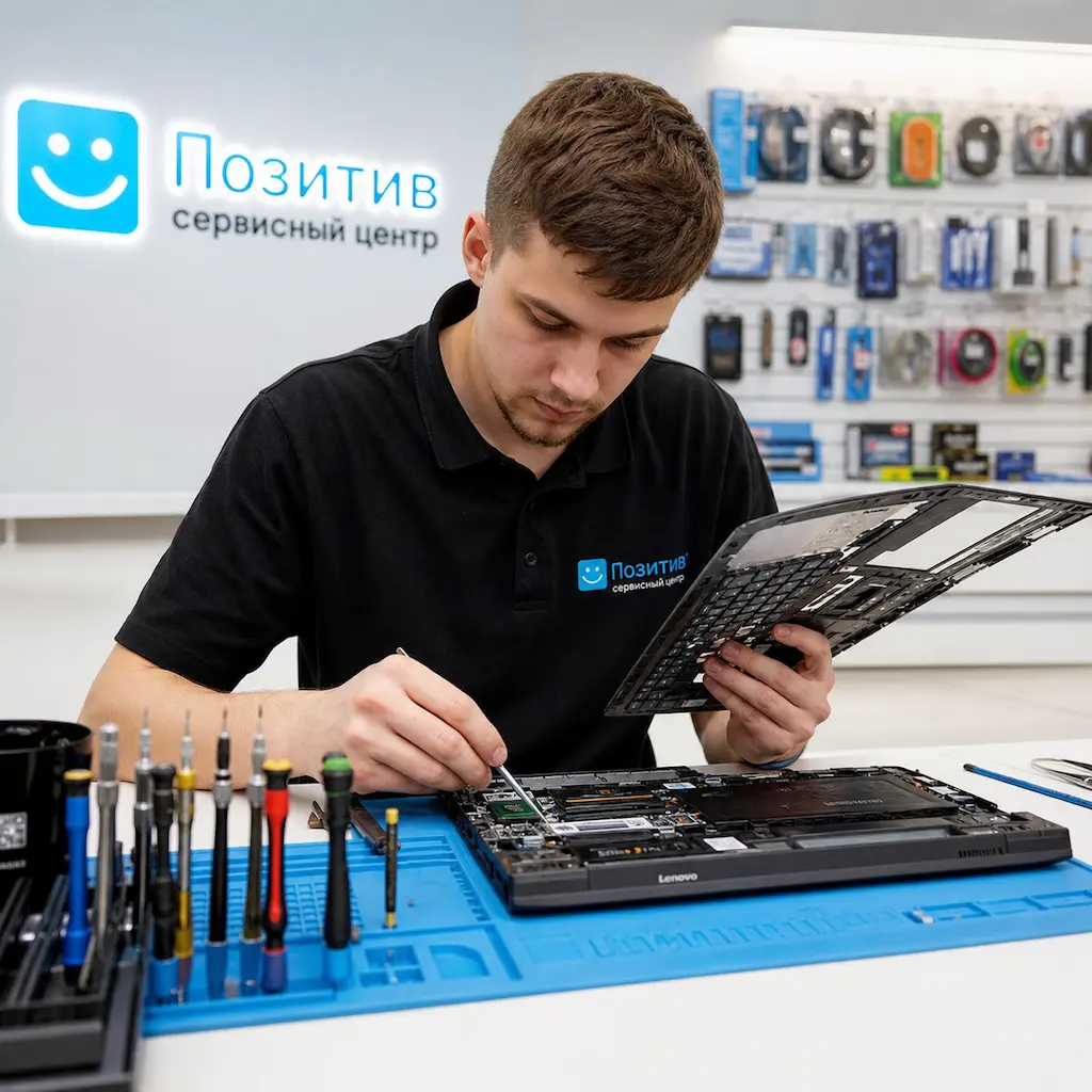 заменить клавиатуру на ноутбуке Lenovo в Наро-Фоминске
