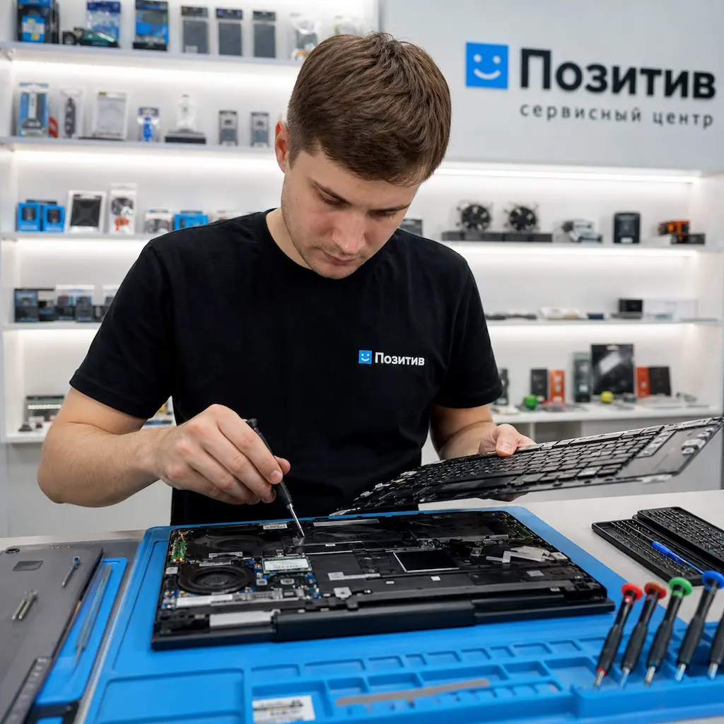 заменить клавиатуру на ноутбуке Samsung в Наро-Фоминске