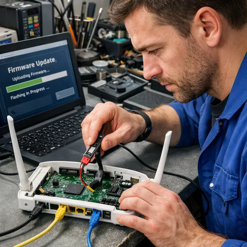 Обновление прошивки роутера в Наро-Фоминске