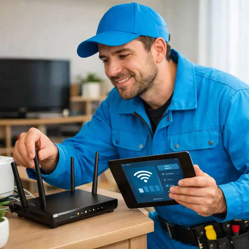 Настройка Wi-Fi для квартиры, дома и офиса в Наро-Фоминске