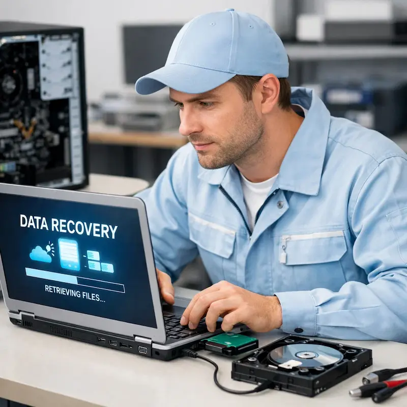 Восстановление данных и файлов в Наро-Фоминске