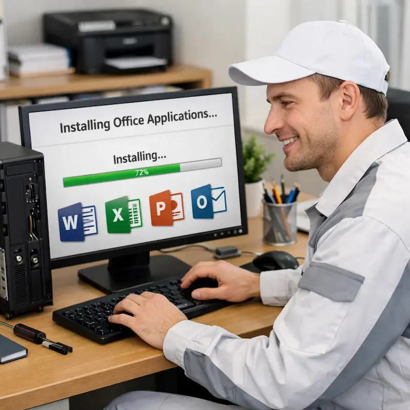 Установка и настройка программ на компьютере в Наро-Фоминске