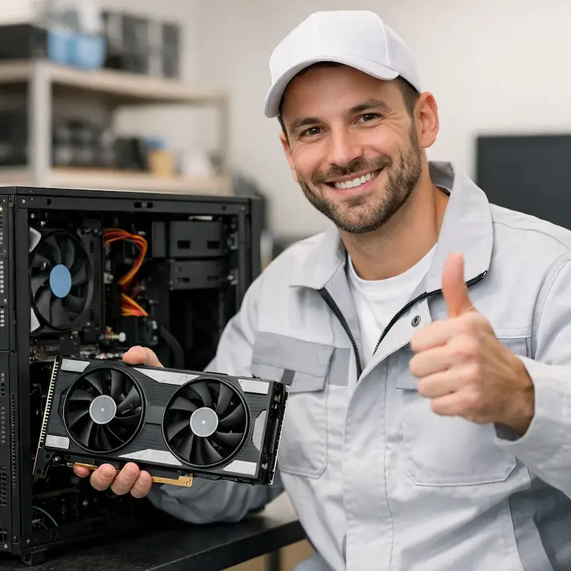 установка видеокарты на ПК в Наро-Фоминске