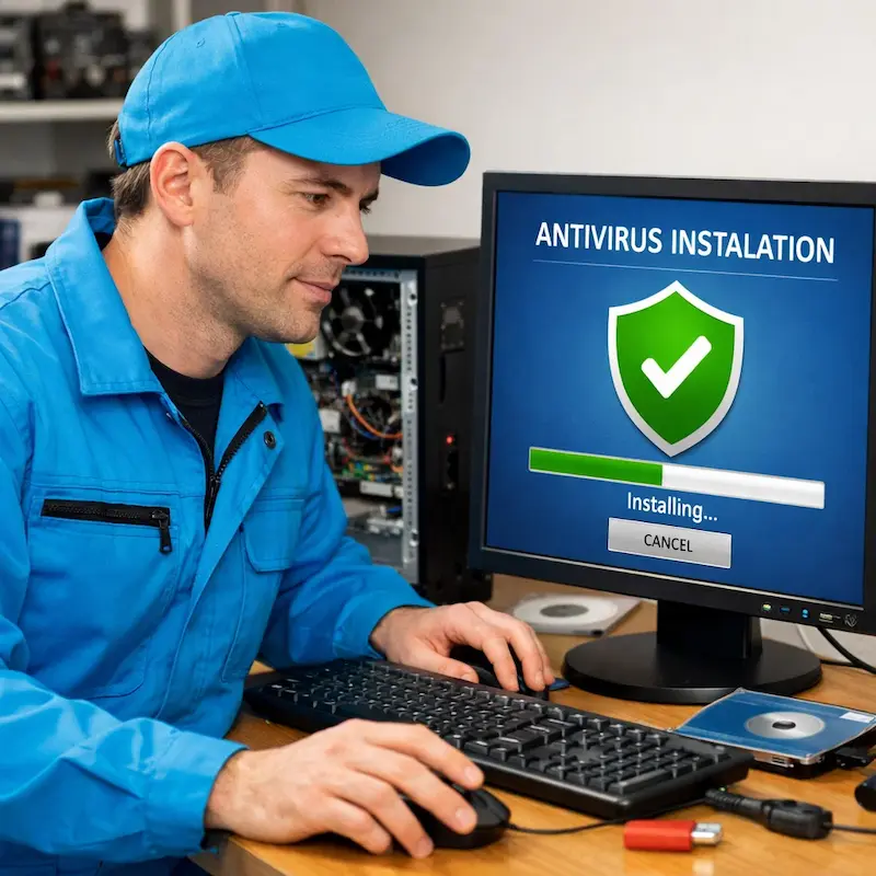 Установка антивируса на ноутбук в Наро-Фоминске